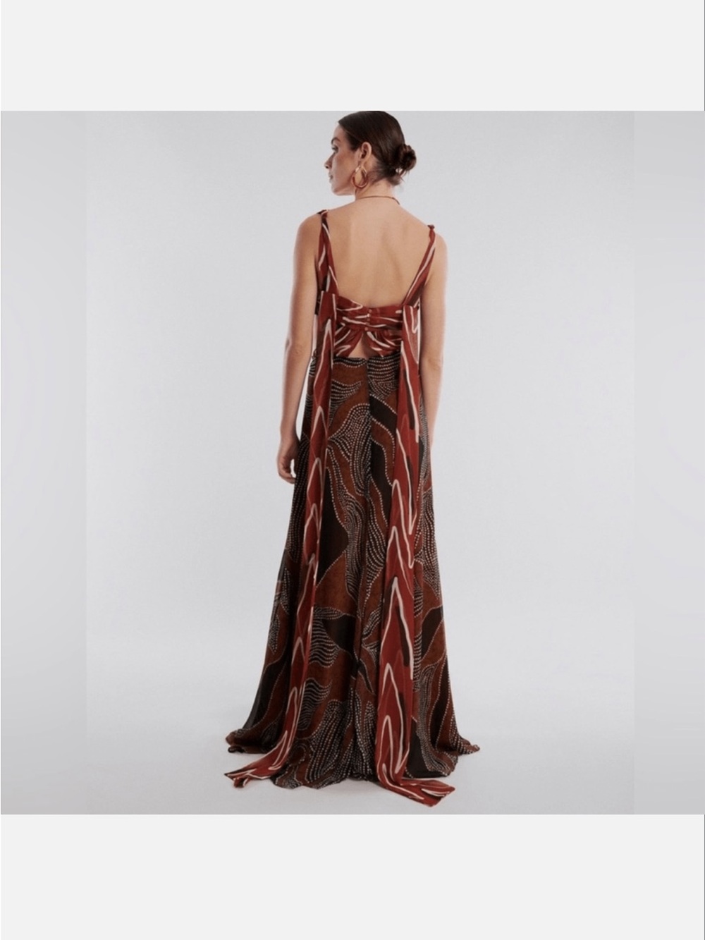 BCBGMAXAZRIA Reeta Cutout Bodice Gown - Picture 3 of 4